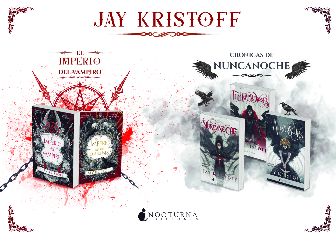 Cartelería A2 — Jay Kristoff (Librería Vanir)