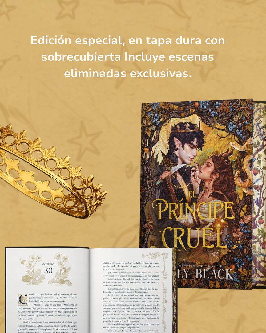 Edición especial en tapa dura — El Príncipe Cruel