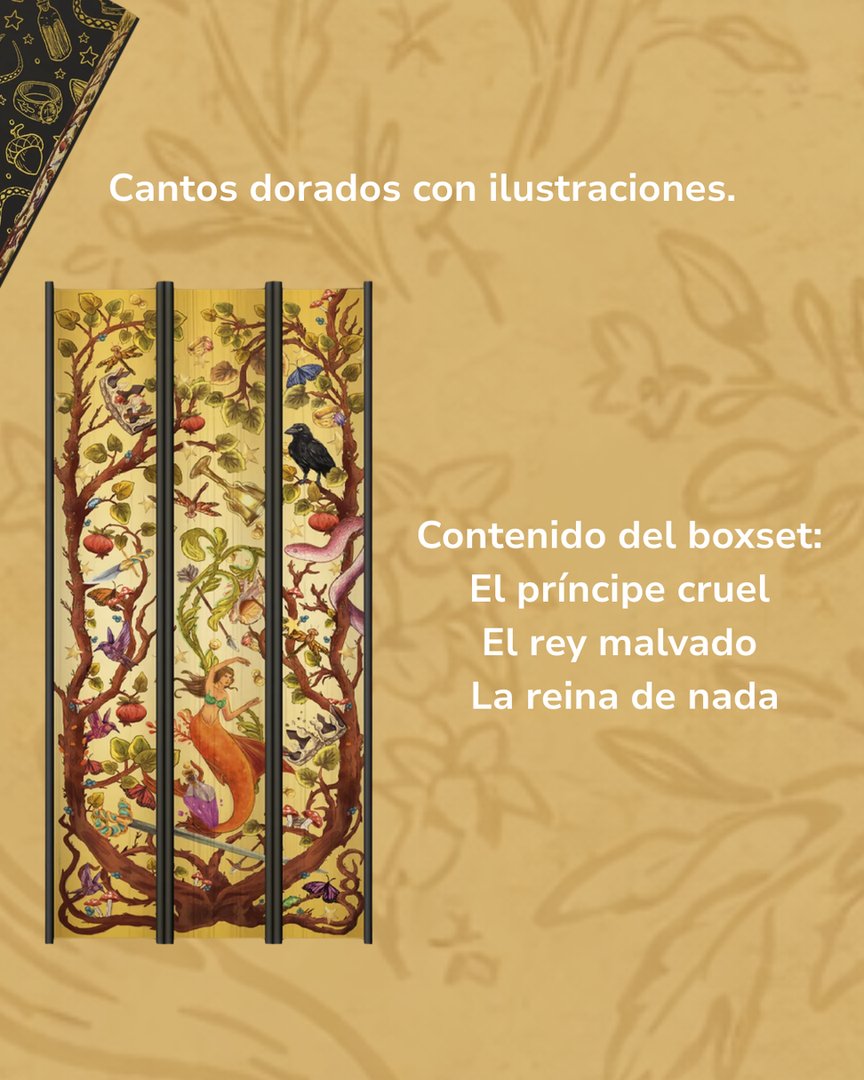 Cantos dorados con ilustraciones — contenido del boxset